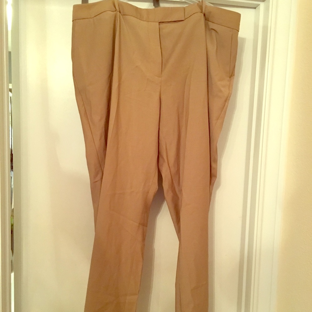 NWT Talbots khaki slacks.
